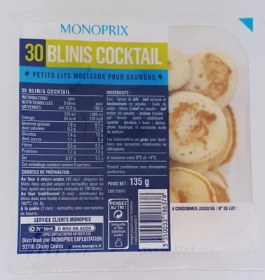 Monoprix Mini palačinky