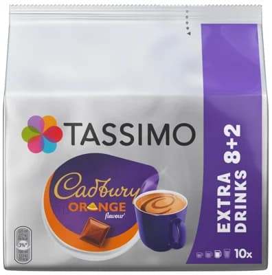 Tassimo Kapsle Cadbury Hot Chocolate Orange