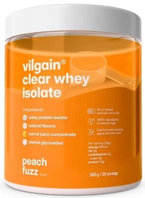 Vilgain Clear Whey Isolate Peach fuzz