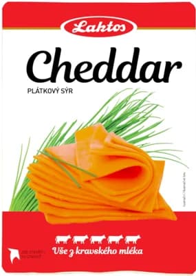 Laktos Cheddar 50% plátky