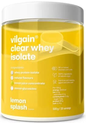 Vilgain Clear Whey Isolate Lemon splash