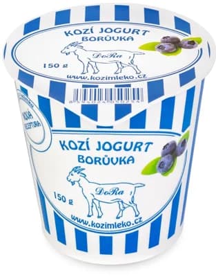Biofarma DoRa Kozí jogurt ochucený borůvkou