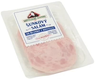 Kostelecké Uzeniny Šunkový salám, plátky