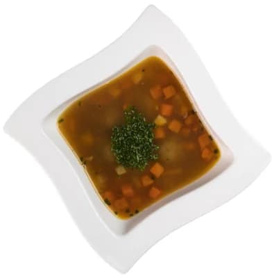 Hovězí vývar s játrovými knedlíčky od Jana Bureše (1 porce)