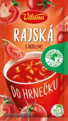 Vitana Do hrnečku Instantní polévka rajská s nudlemi