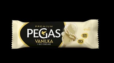Pegas Premium Vanilka v bílé čokoládě