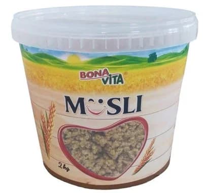 Bonavita Müsli Chocolate sypané 3 druhy čokolády