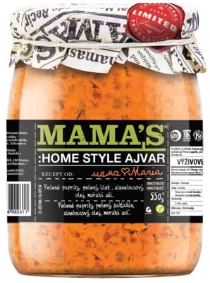 MAMA'S FOOD Mama's ajvar jemný