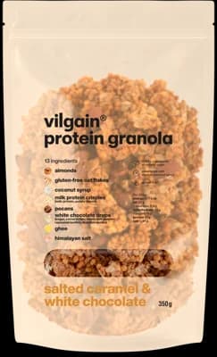 Vilgain Protein Granola slaný karamel s bílou čokoládou