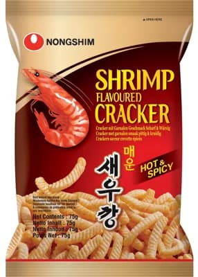 Nongshim Pálivé krevetové krekry
