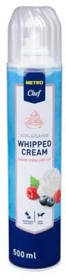 Metro Chef Šlehačka slazená ve spreji 35% živoč.