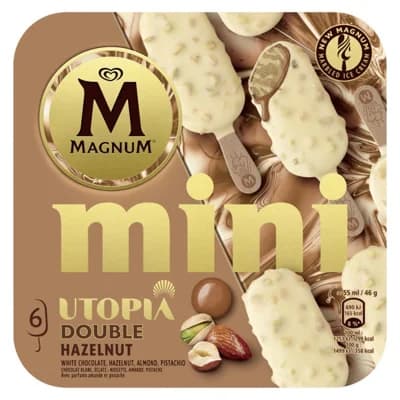 Magnum Double Hazelnut 6x55ml