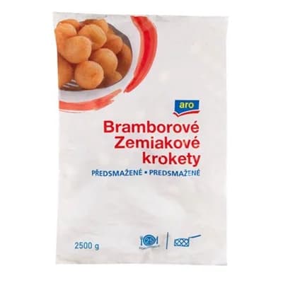 aro Krokety bramborové kulaté předsmažené mraž. 2,