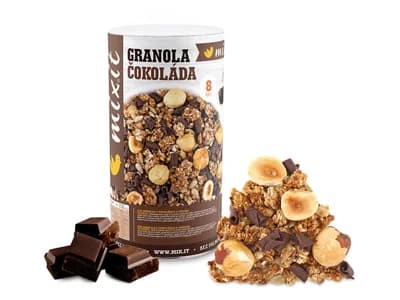 MIXIT Granola z pece - Čokoláda a lískové ořechy