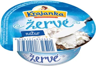 Krajanka Žervé termizovaný sýr natur