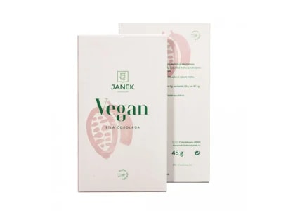 JANEK Vegan - Bean to bar bílá čokoláda