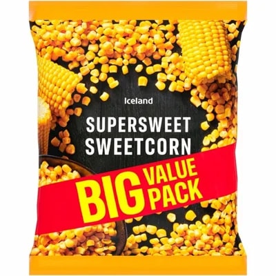 Iceland Supersweet Sweetcorn