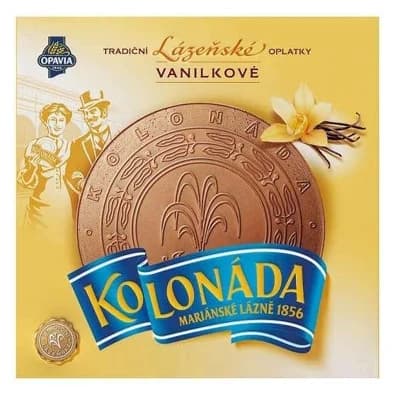 Opavia Kolonáda lázeňské oplatky vanilkové