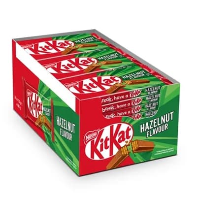 KitKat 4F Lískový oříšek tyčinka 24 x 41,