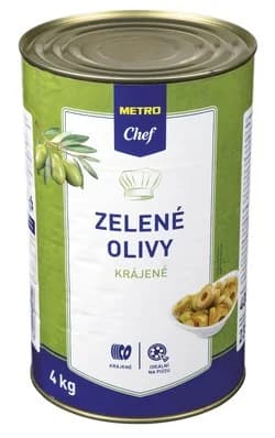 METRO Chef Olivy zelené krájené