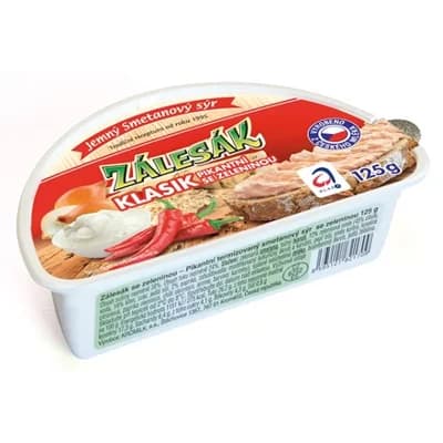 Zálesák sýr pikantní se zeleninou chlaz. 4 x