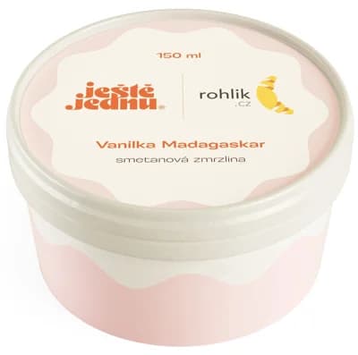 Rohlíkova zmrzlina Vanilka Madagaskar