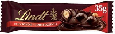 Lindt Noccionoir tyčinka z hořké čokolády s lískovými oříšky
