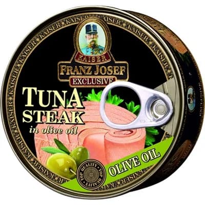 FRANZ JOSEF KAISER Tuňák steak v olivovém oleji 6 x