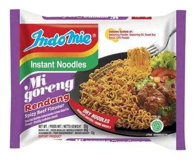 Indomie Instantní nudle Mi Goreng Rendang