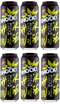 Big Shock! Mojito Strawberry energetický nápoj 6x500ml, plech