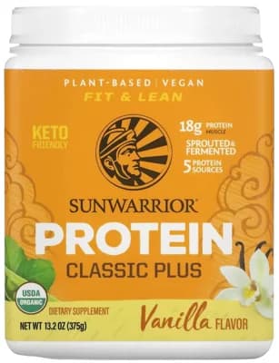 Sunwarrior Protein Classic Plus - čokoláda