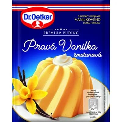 Dr. Oetker Premium Puding vanilka smetana
