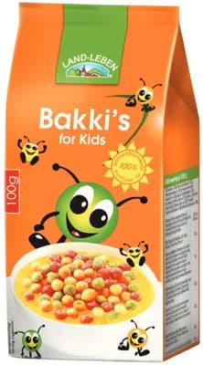 Land-Leben Dětský smažený hrášek Bakkis do polévky