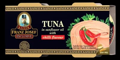 Franz Josef Kaiser Tuňák v pikantním oleji 2 x 80g