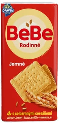 Opavia sušenky BeBe Rodinné jemné cereální