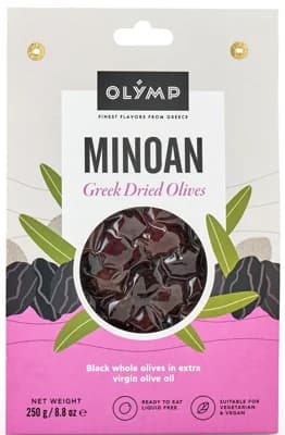 Olymp Sušené černé olivy vakuované