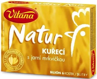 Vitana Natur Kuřecí bujón s jarní mrkvičkou