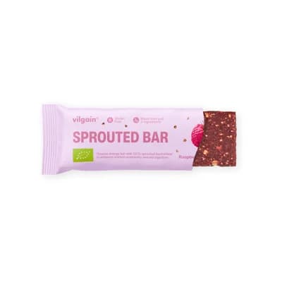 Vilgain Sprouted Energy Bar – malina