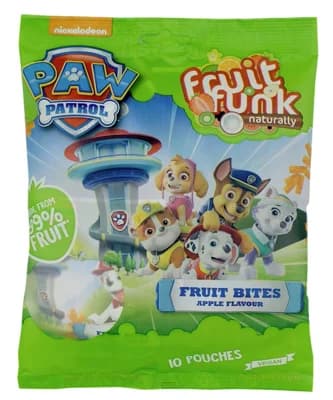 Fruitfunk Jablečné kousky s rýžovými křupinkami Tlapková patrola, multibag 10×10 g