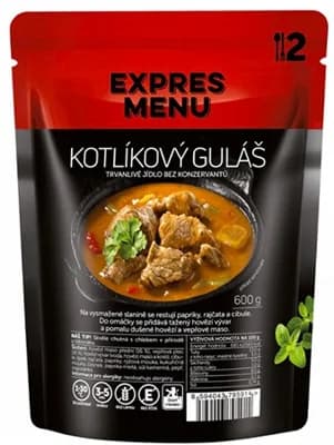 Expres menu Kotlíkový guláš