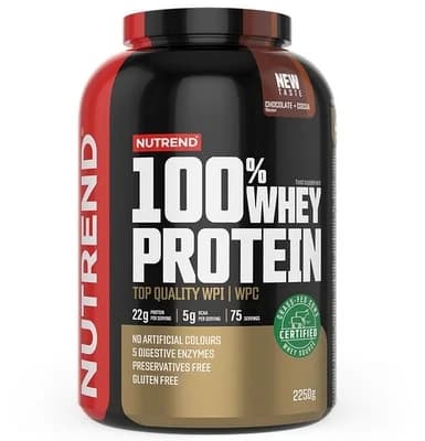 Nutrend 100% Whey Protein - bílá čokoláda/kokos