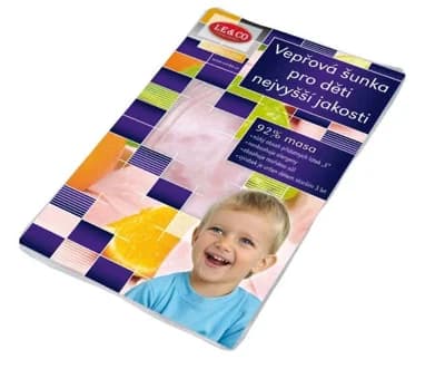 Le & Co Vepřová šunka pro děti nejvyšší jakosti (92% masa)