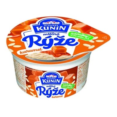 MLÉKÁRNA KUNÍN Mléčná rýže mix III. chlaz. 12 x