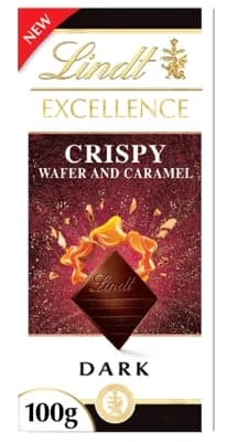 Lindt Čokoláda Excellence Hořká s oplatkou a karamelem