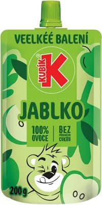 Kubík Velké balení ovocná kapsička jablko
