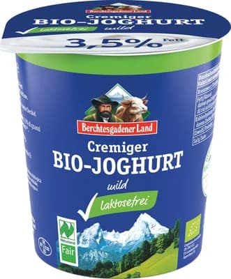 Berchtesgadener Land BIO Bílý jogurt bez laktózy