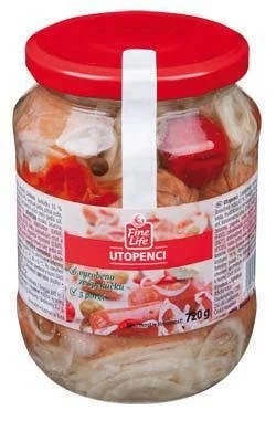 Fine Life Utopenci s okurkou (pevný podíl 500g)