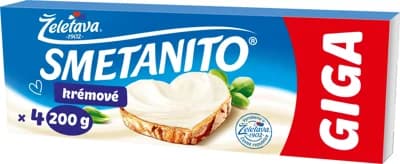 Smetanito Smetanové giga tavený sýr
