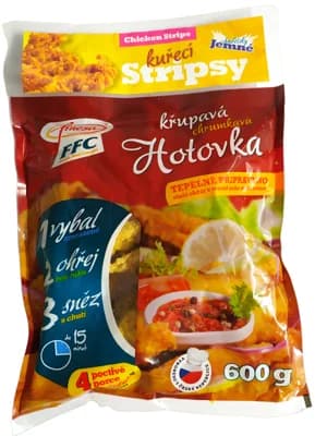 Kuřecí stripsy nepálivé