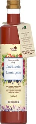 Naturprodukt Sirup lesní směs sklo